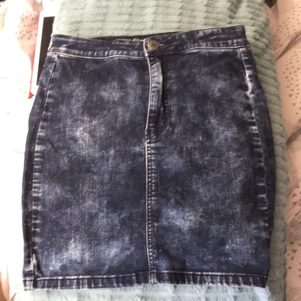 Denim mini  skirt